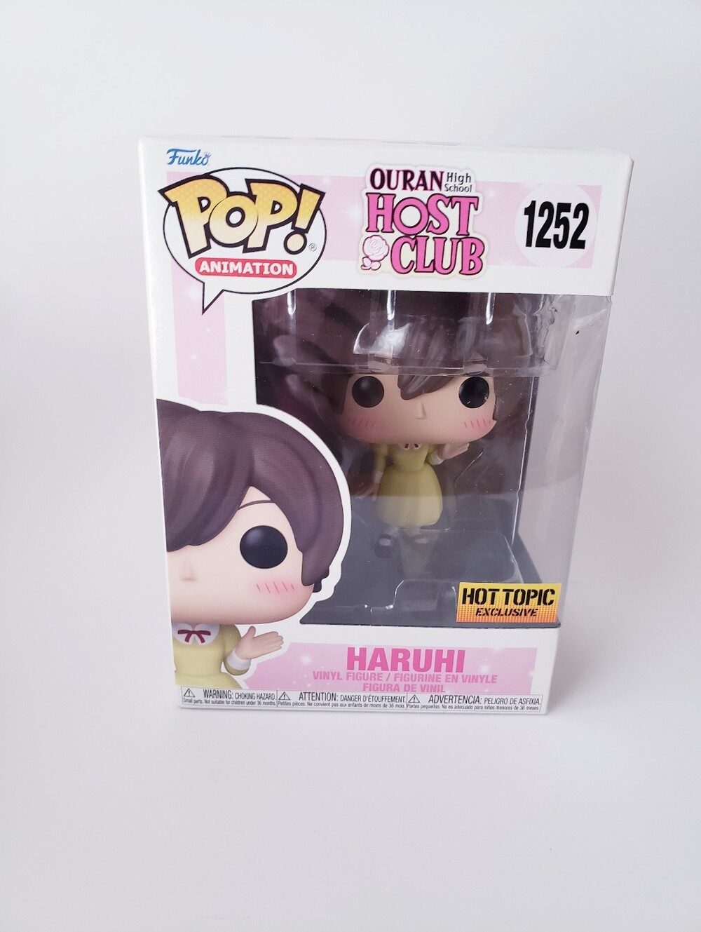 Funko Pop! Haruhi Fujioka #1252 Ouran High School Host Club